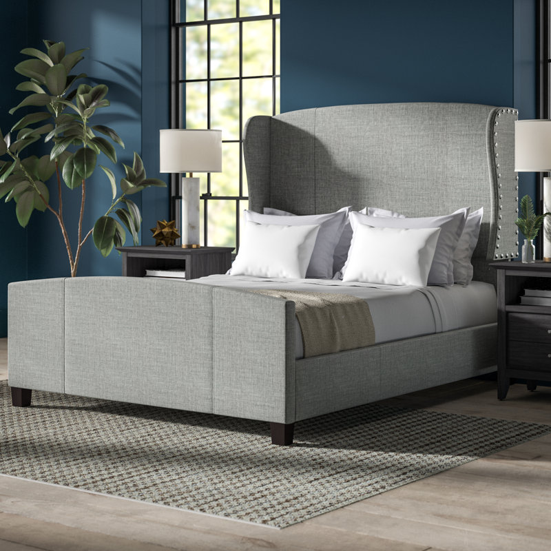 Greyleigh™ Progreso Queen Upholstered Standard Bed & Reviews Wayfair